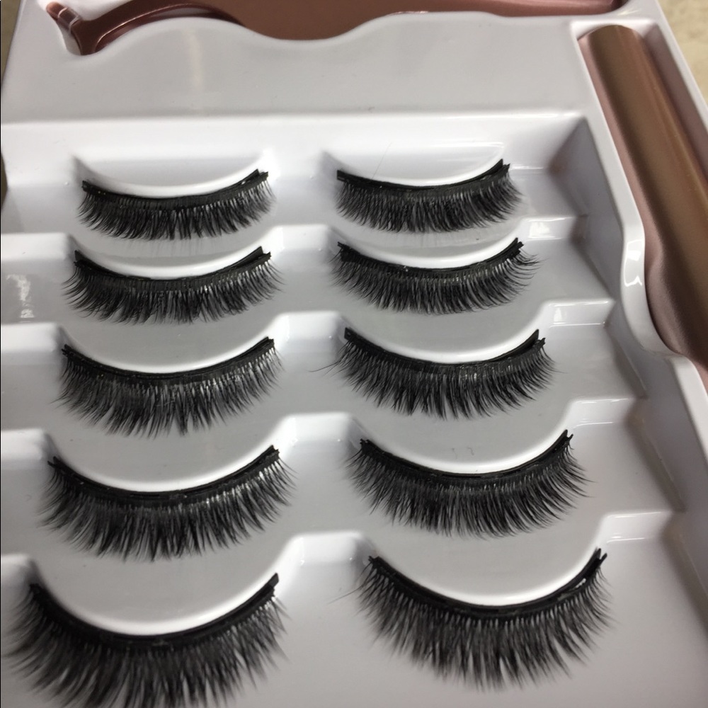 Magnetic eyelashes faux mink super short l… - Picture 8 of 12